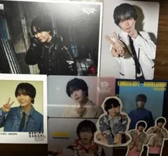 大西流星 なにわ男子　HARDWORK 特典　トレカ　ステッカー