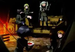 ML1-7　ガールズ&パンツァー　アンツィオ高校　クリアファイル