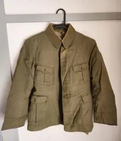 50sオリーブ フィールドジャケット ウールコットンOG108 シャツ - メルカリ
