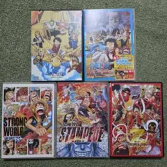 ワンピース DVD 映画 アニメ 5個セット