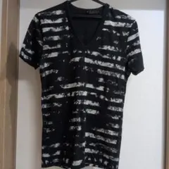B'z 稲葉浩志着用モデル　NO ID. クラックボーダーTシャツのサムネイル