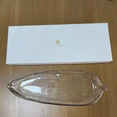 未使用　WAKO 舟型ガラスプレートのサムネイル