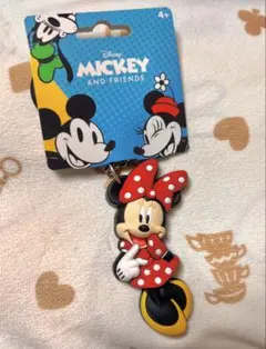 【海外製品】ミニーマウス キーホルダー ミッキー＆フレンズ