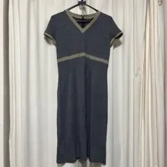 COMME CA DU MODE Mサイズ グレー ワンピース