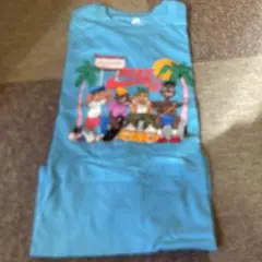 Nike SB カートゥーンTシャツ XXL 水色