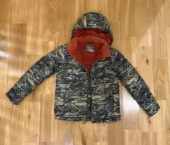 L.L.Bean 迷彩柄ダウンジャケット 140(M10-12)