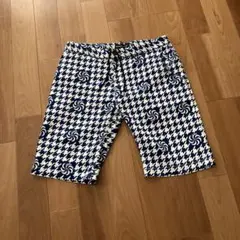 BANANA SEVEN ハーフパンツ 千鳥格子柄 Lサイズのサムネイル