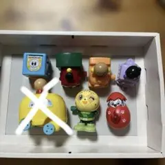アンパンマンガチャガチャおもちゃ6点