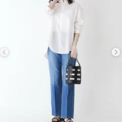 【美品】オペークドットクリップ バッグ　バケツ　ショルダー　ショルダー　トート