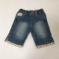 Boomy Roomy ハーフデニム 120