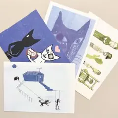 山口マオさんのポストカード4枚 - メルカリ