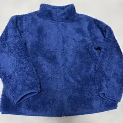 UNIQLO ファーリーフリースジャケット 130 ブルー