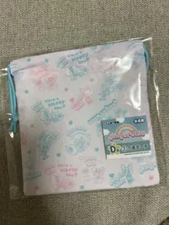 エンジェルブルー エニマイくじ 巾着ポーチ