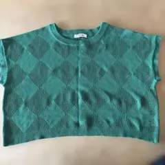 ピンクラテ　トップス　重ね着　L