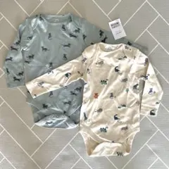 next baby長袖ロンパース2枚セット　新品未使用
