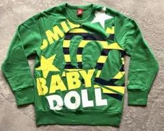 BABY DOLL グリーン M トレーナー