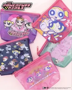 パワーパフガールズ　キュートクリアポーチ　TPowerpuff Girls
