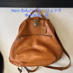 ★希少★ HERZ ヘルツ わんぱくリュック Mサイズ 牛革 大容量 カバン 2025年最新】herz ヘルツ わんぱくリュック mの人気アイテム