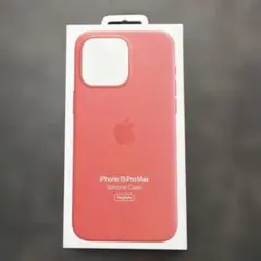 【新品未使用•未開封】iPhone 15 Pro Max シリコーンケース