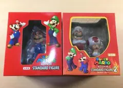 新品 スーパーマリオ スタンダードフィギュア 2種セット ファイアマリオ