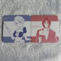 妖狐×僕SS いぬぼく 藤原ここあカフェ コースター カルタ・渡狸