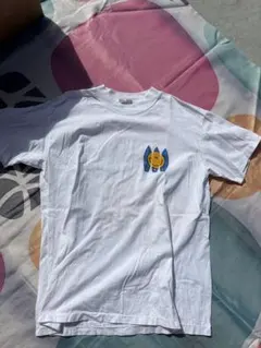 き*ん様 90sシングルステッチ スマイル サーフTシャツ 白オールドスケートヴのサムネイル