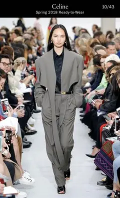 グレー カジュアルパンツ