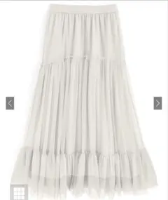 田中みな実 チュールティアードスカート[sm114]　タグ付き GRL