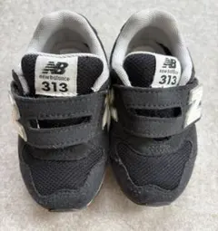 New Balance 313 ブラック ベビーシューズ