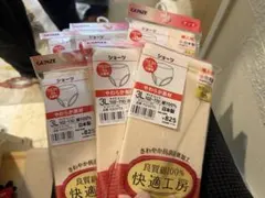 GUNZE 3L ショーツ 100%綿6枚まとめ