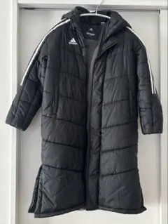 dennis 様専用　adidas ブラック ベンチコート