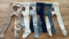 baby GAP 12～24m くまちゃんタイツ　5枚セット+1枚目おまけ