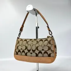 coach コーチ ワンショルダーバッグ シグネチャー キャンバス y2k