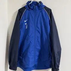 NIKE ナイロンジャケット ブルー Sサイズ