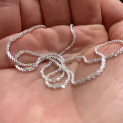 ネックレス  スネークチェーン  sv925 40cm  上品  シンプル