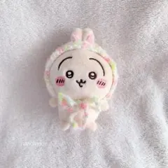 ちいかわ　おすわりぬいぐるみ用ボンネット(ポテサラ風) ちいかわ おすわりぬいぐるみ用 ボンネット(ポテサラ風) - メルカリ