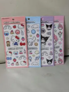 ★サンリオ★✴ペタメロウステッカー シール✴【正規品】【４点セット】