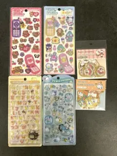 【正規品】ボンボンプリン　うるちゅるポチャ 平成はっぴーフォン2種　フレーク2種