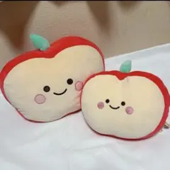 りんご ぬいぐるみ 2つセット売り やわらか かわいい Y2K 平成レトロ