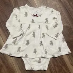 gelatopique ロンパースワンピース　くま柄