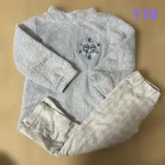 UNIQLO　パジャマ　フリース　アナ雪　エルサ　110