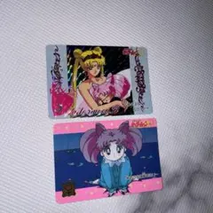 セーラームーン R カードダス　キラカード　月野うさぎ　ちびうさ