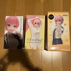 五等分の花嫁 中野一花 アミューズメント フィギュア ３体セット