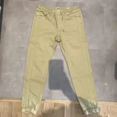 BAYFLOW ジョガーパンツ カラシ色