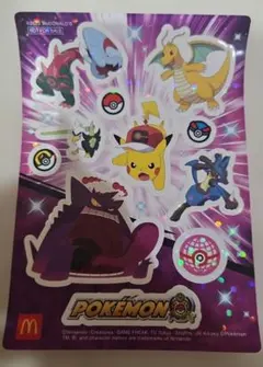 ポケモン　シール　ステッカー　キラキラ　レア　新品　POKEMONのサムネイル