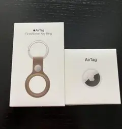 Apple AirTag 本体 キーリング　未使用
