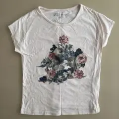 UNIQLO UT PAUL & JOE コラボ Tシャツ　猫　花柄のサムネイル