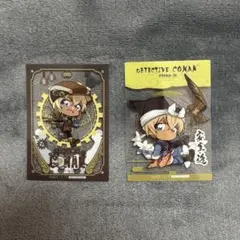 名探偵コナン 大阪城 安室透 購入特典 戦国 クリアフィルム スチームパンク