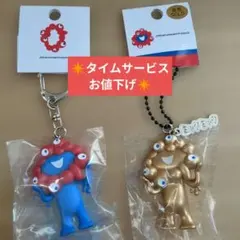 EXPO2025ミャクミャク立体PVCキーホルダー ノーマル・ゴールド