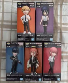 安価　劇場版　チェンソーマン レゼ篇　ワールドコレクタブルフィギュア　全種セット